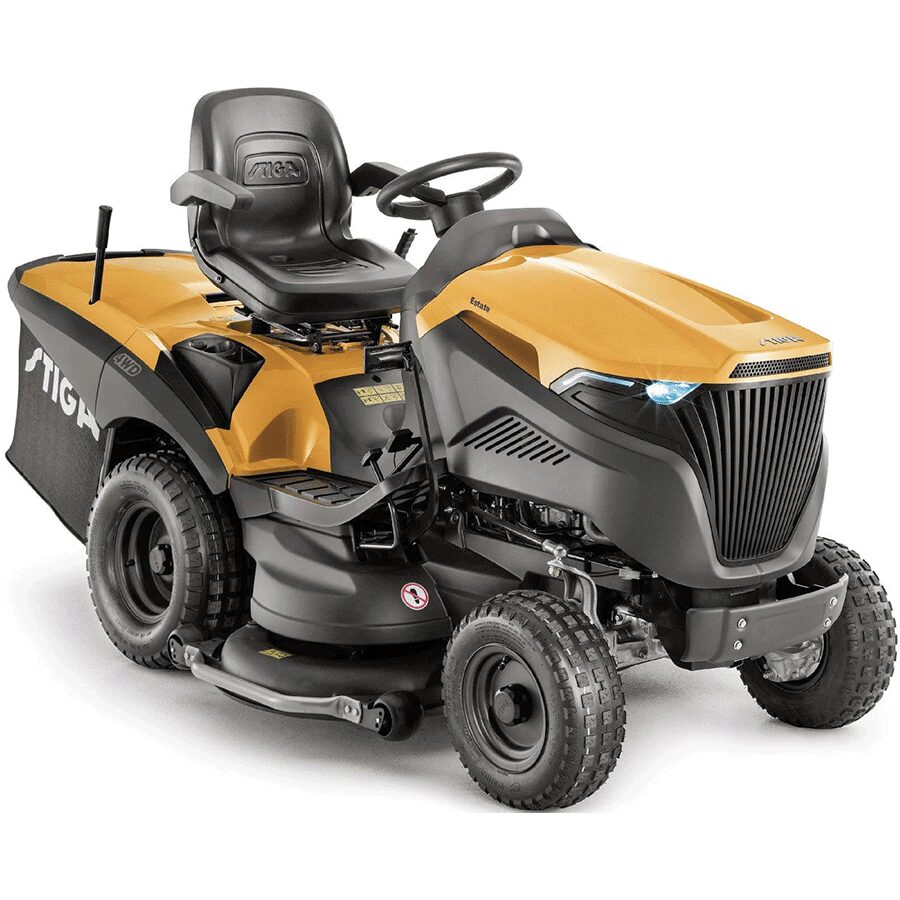 stiga allrad rasentraktor estate 9122 wx allradantrieb und honda motor modell 2025 neu