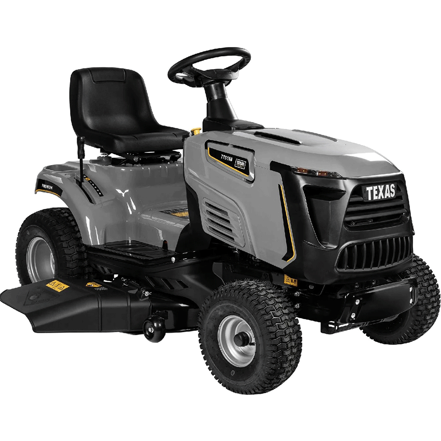texas rasentraktor mit seitenauswurf premium tts108 modell 2025 neu