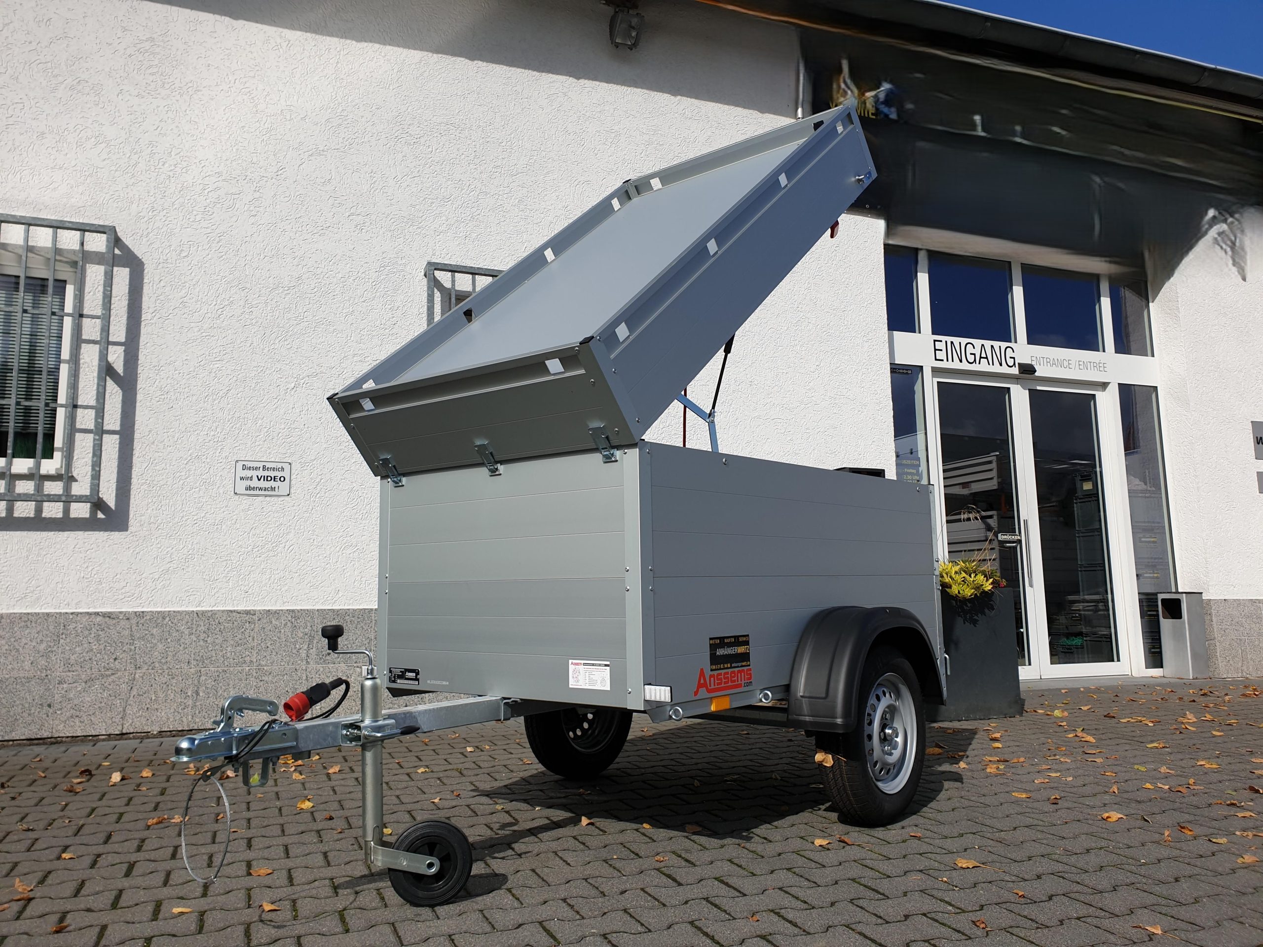 41333-13274-scaled-1.jpg ALUBOXX Deckelanhänger GT 500 VT1 181x101x83cm (XXS) 500kg Best Deal Aktion – Image 1